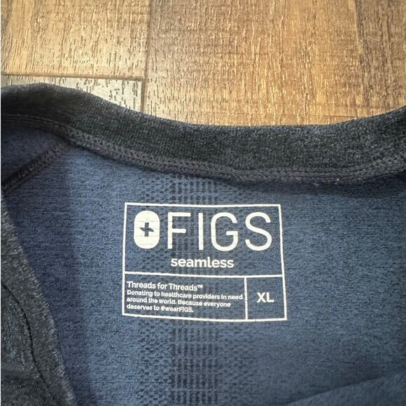 Figs Maternity Salta Dark Heathered Blue Size XL - Picture 5 of 8